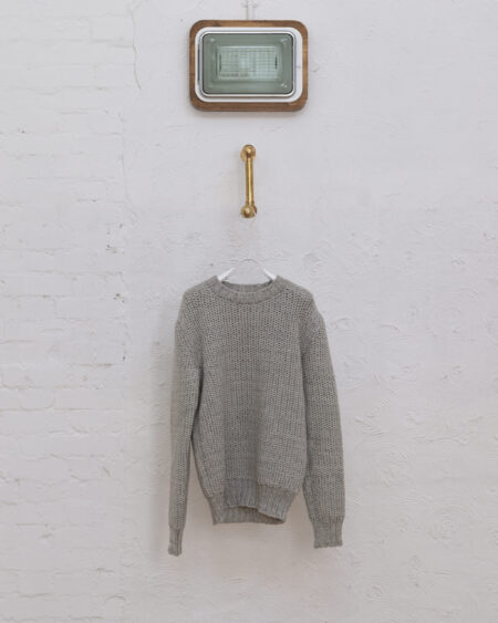 Roundneck Hand Knit In Norwegian Wool