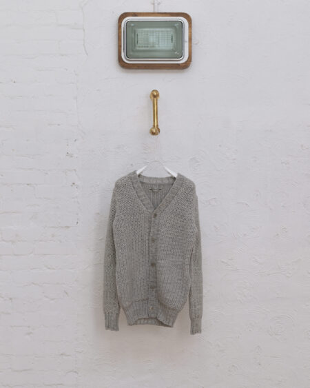 Hand Knit Cardigan In Norwegian Wool
